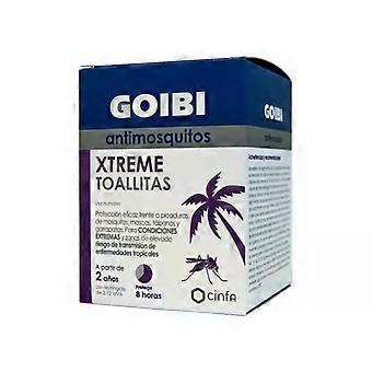 Goibi Xtreme Mosquito Repellent Wipes 16 Uts