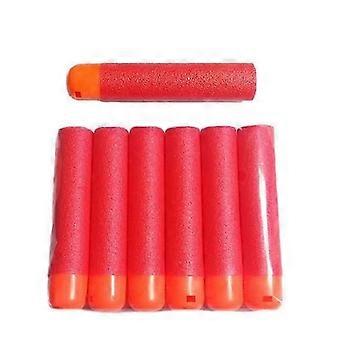 Mega Darts 6Pcs 9.5cm Red Foam Refill Bullets for Nerf Elite N-Strike Blaster Toy Guns
