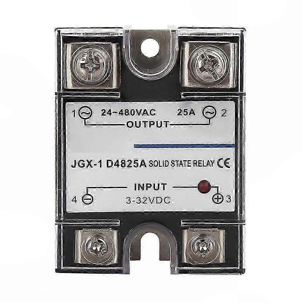 Single Phase Solid State Relay, DC Control AC Load, 25A