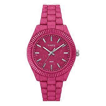 Timex Legacy Ocean 37mm Recycled Plastic Bracelet Watch TW2V77200