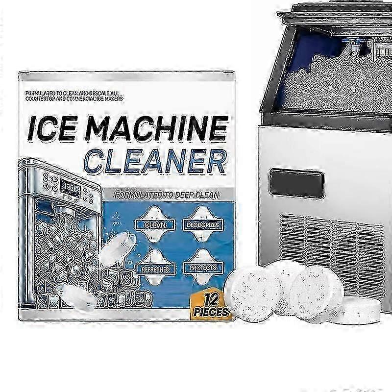 Ice Machine Cleaner Maker Descaler Ice Maker Cleaner Tablets for Fridge