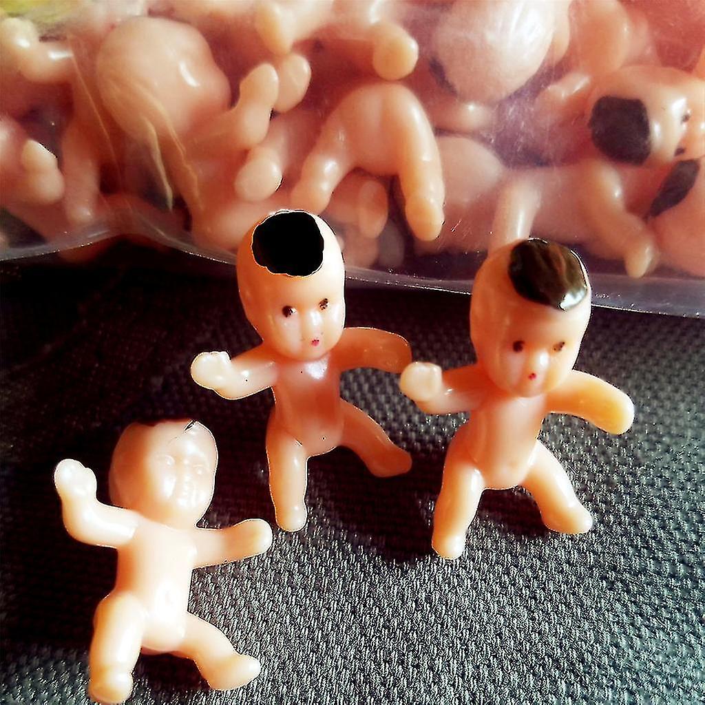 100pcs 1inch Mini Plastic Baby Favor Supplies For Baby Shower And Ice ...