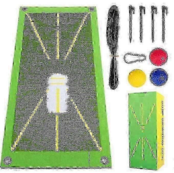 Golf Hitting Mat,Golf Training for Swing Path Feedback,Detection Batting