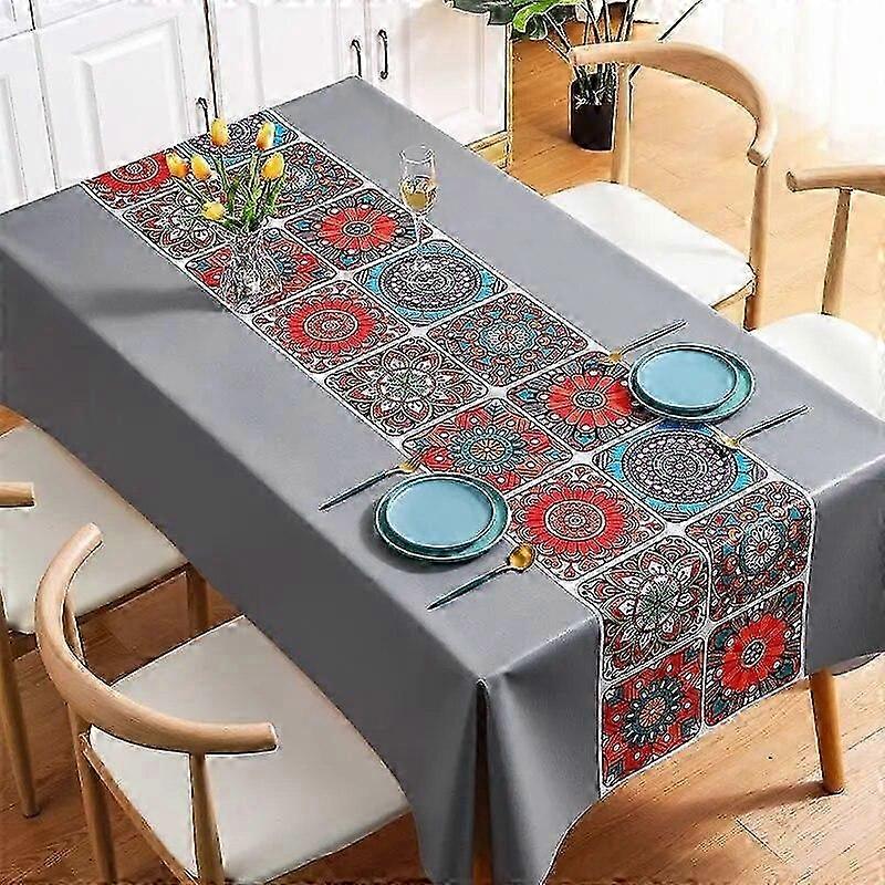Anti-Stain Waterproof Slim Rectangular Table Cover
