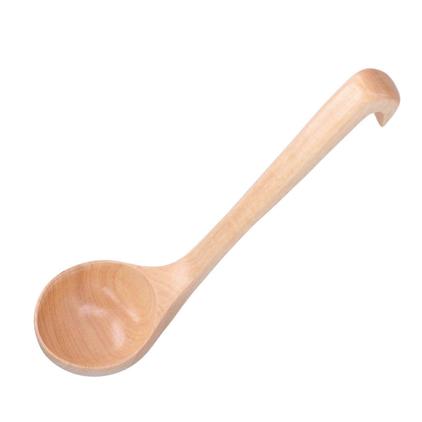 28cm Wooden Hot Pot Spoon