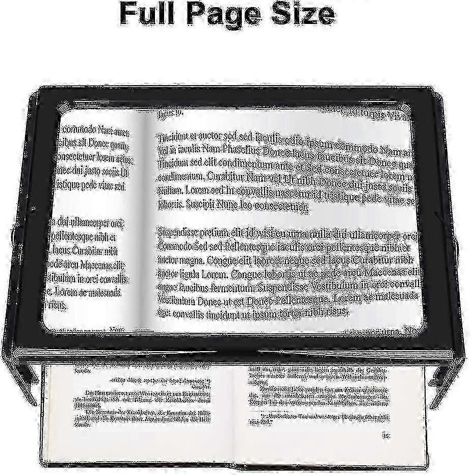 LED Magnifying Glass 3X compatible with Reading, Sewing & Precision Work, Gift Ready