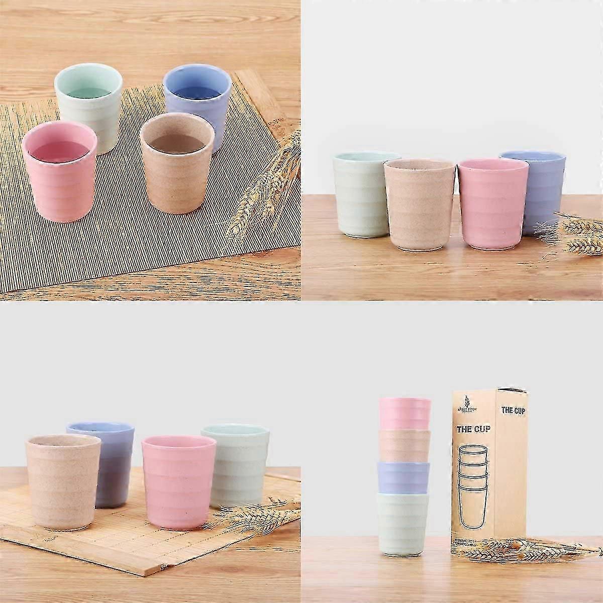 200ml Wheat Straw Bamboo Mug