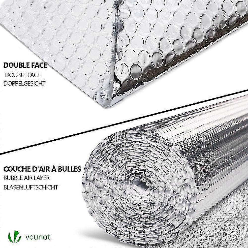 Flexible Double-Aluminum Thermal Insulation