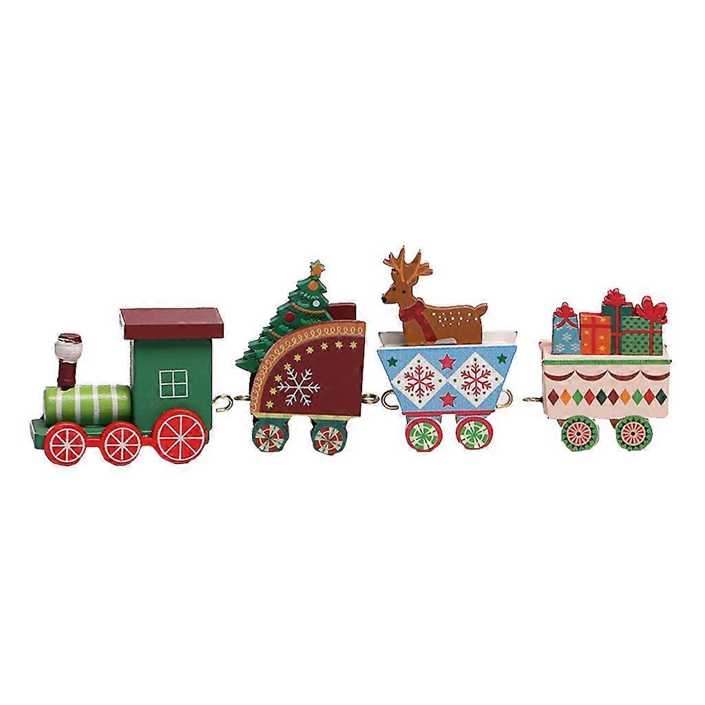 Multicolour Magnetic Wooden Train Carriages