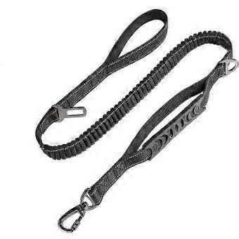 Retractable Reflective Leash With Car Buckle