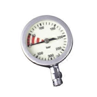 Pressure Gauge Easy Reading Dial Scuba Pressure Gauge Hose Connected