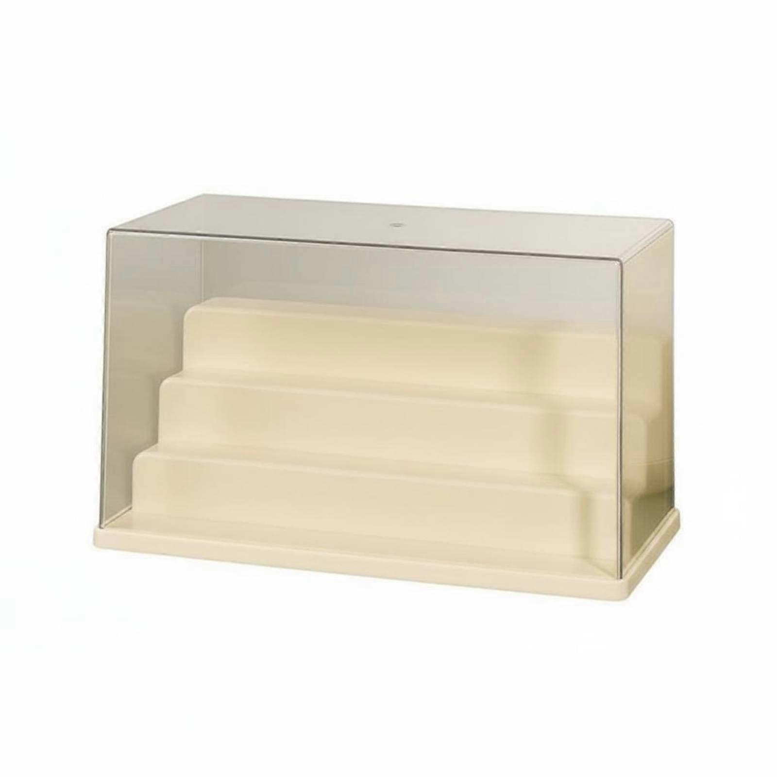 Dustproof Organizer High Clearness Clear Acrylic Display Case Space Saving