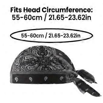 Cooling Skull Cap Stretchy Sweat Wicking Helmet Liner Cooling Head Scarf Men for Motorcycle Cycling Men Women Summer Bike
