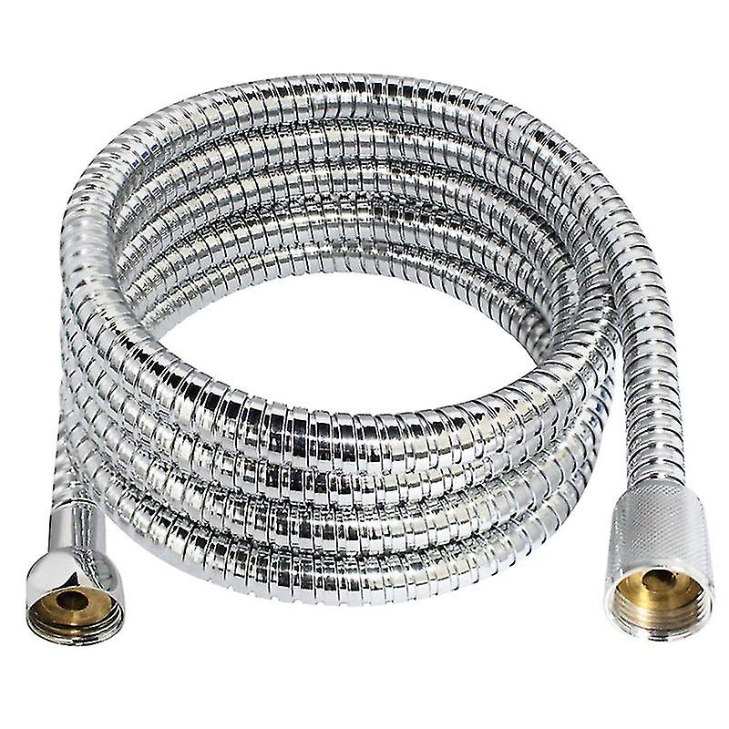 1.5m Or 2m Thicken Shower Hose General Soft Water Pipe Chrome Plating Explosion-proof Shower Pipe Bathroom Accessories