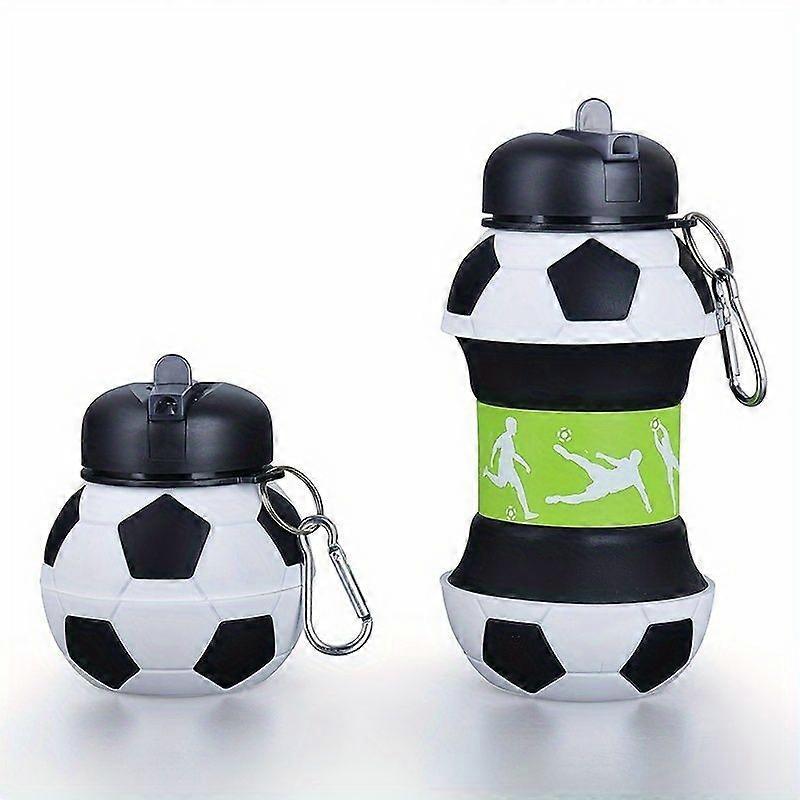 Foldable Silicone Football Bottle