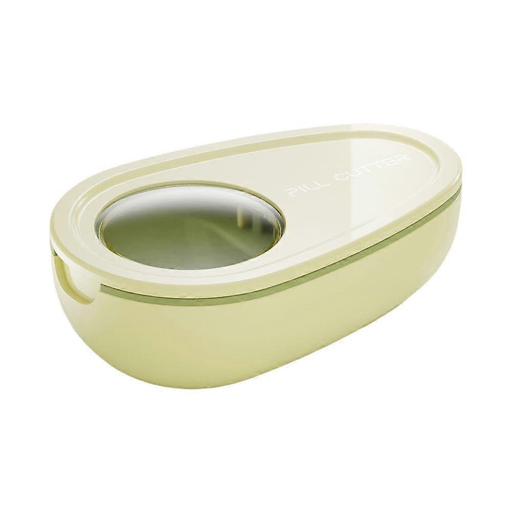 Compact 2-in-1 Pill Cutter Storage