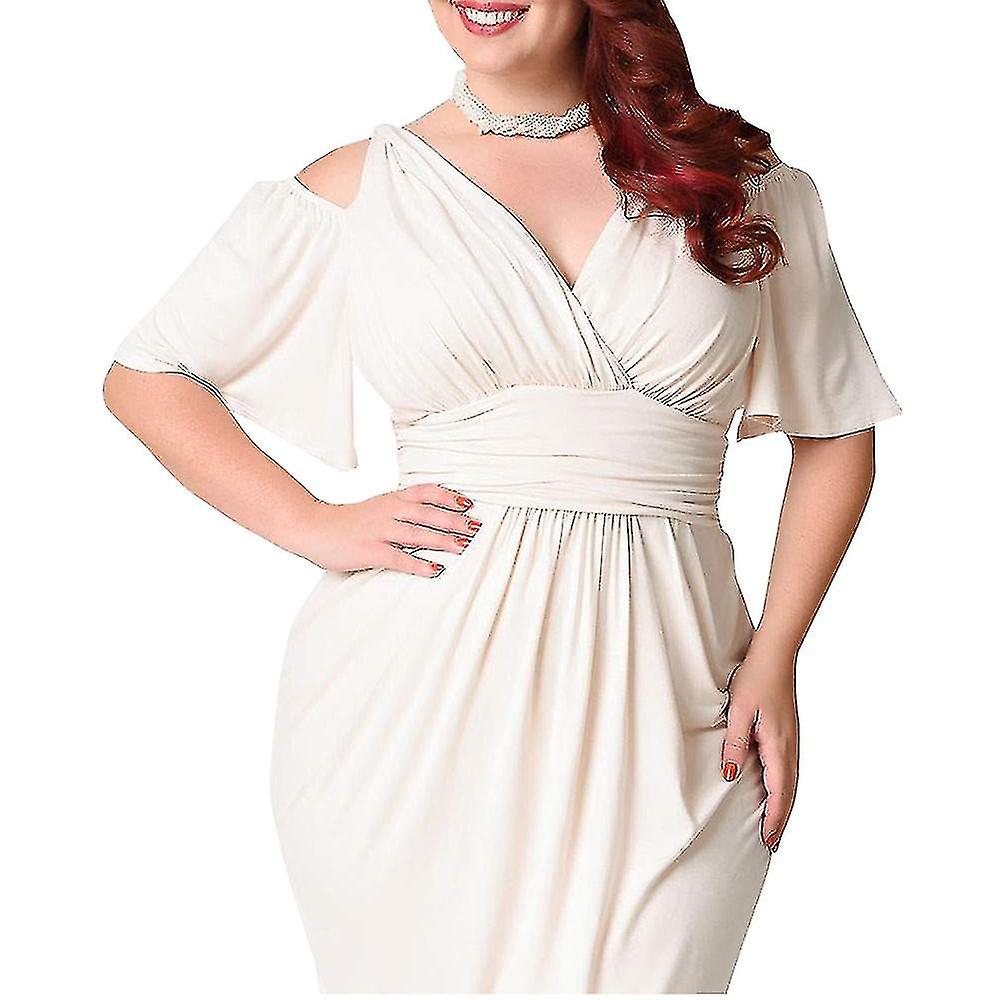 Sommarklänningar Damkläder Casual Stor Storlek Plus Klänning