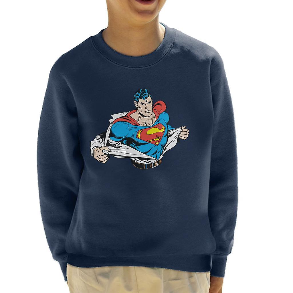 Superman Suit Reveal Kid's Sweatshirt