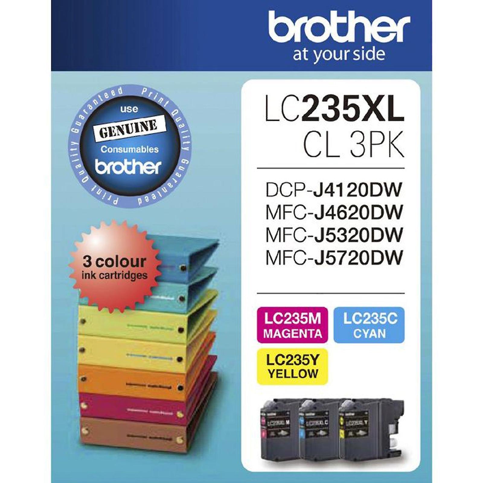 兄弟Lc235xl 3色超值包墨盒Lc235xlcl3pk