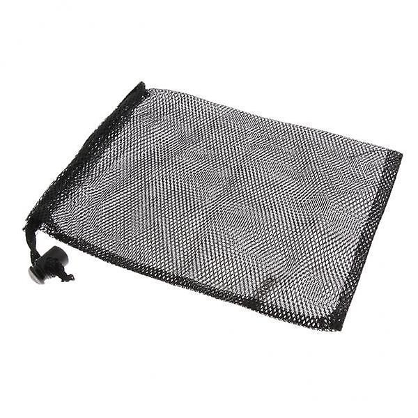 3xLightweight Mesh Stuff Sack Storage Bag Drawstring for Travel Camping