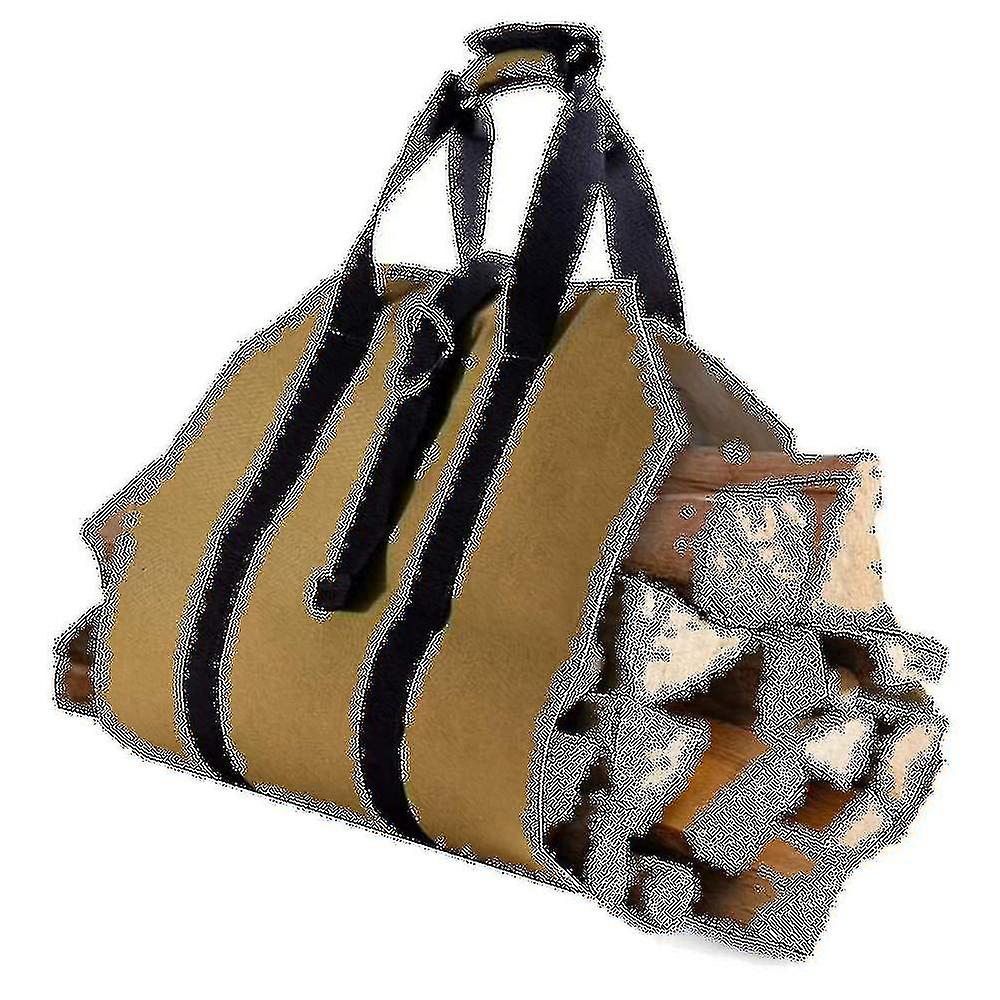 دائم حقيبة الحطب قوي حمل الخشب حقيبة تخزين قماش حقيبة تخزين الوقوف سجل حامل حمل