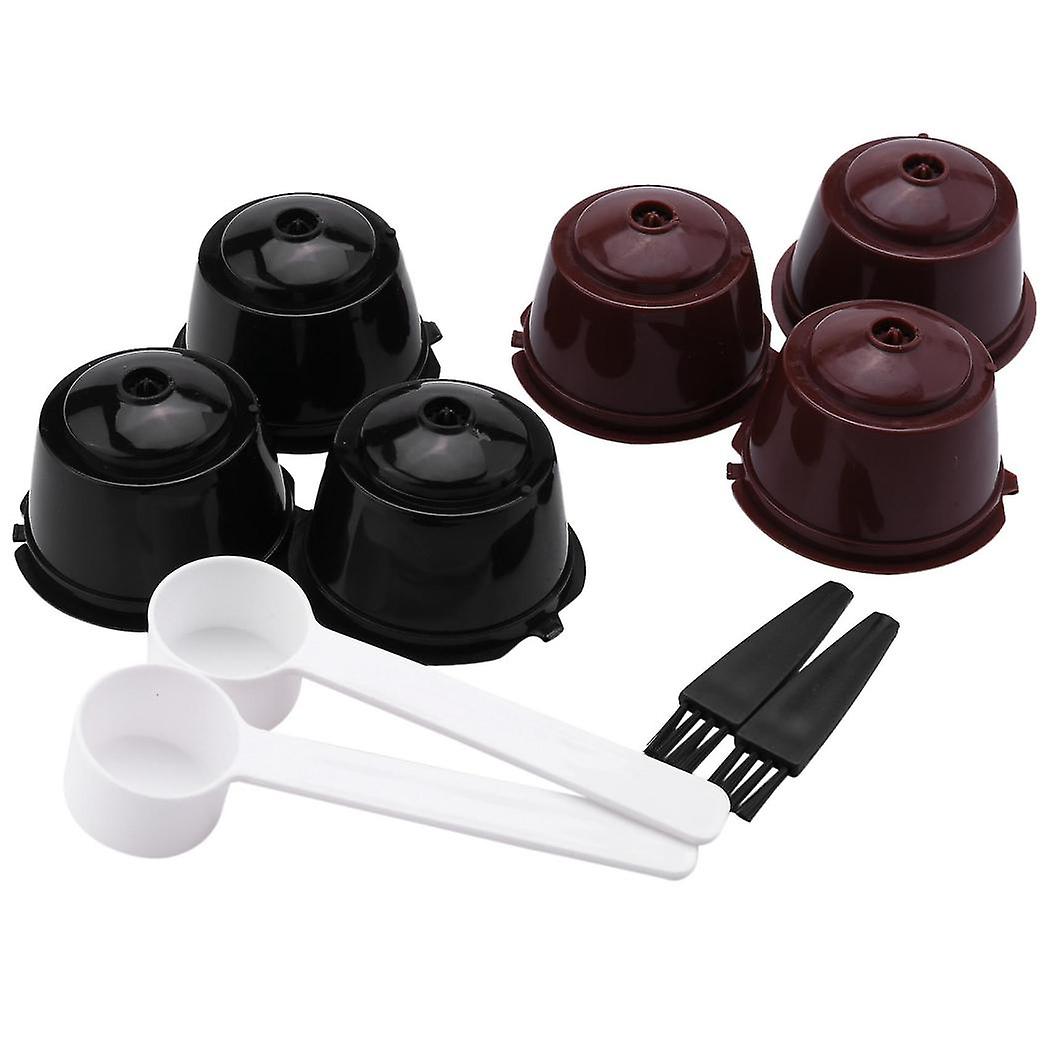Cafe Filter Capsule, Refillable Cafe Capsule Filter Rechargeable Capsule Compatible With Nescafe Do