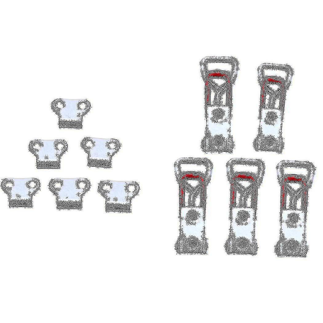 5pc Adjustable Toggle Clamp Pull Action Latch Hand 100kg/220lbs Holding Capacity