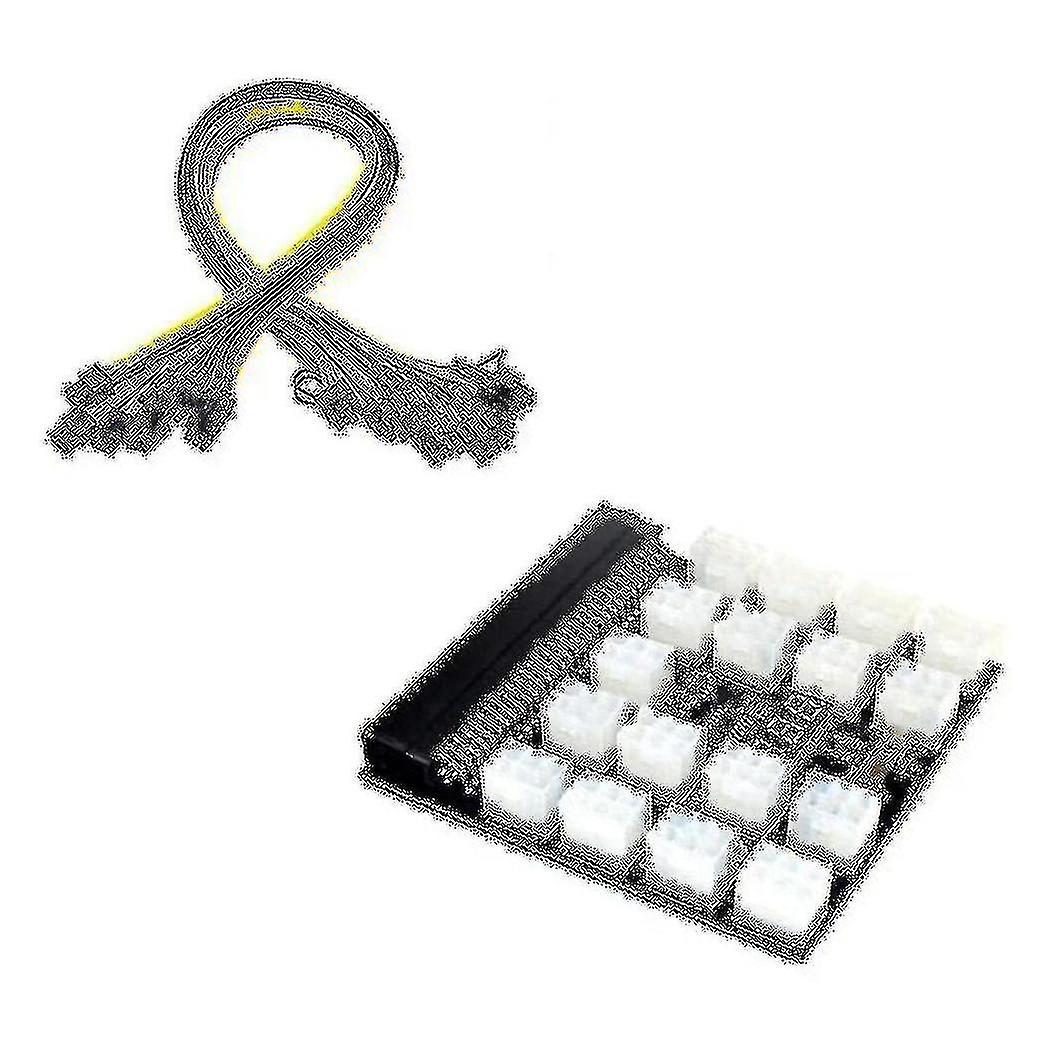 For Hp 750w 1200w Server Power Conversion+17pcs 60cm Cable For Btc