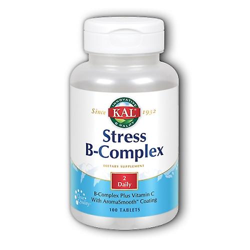 Kal Stress B 复合物,100 片(4 件装)