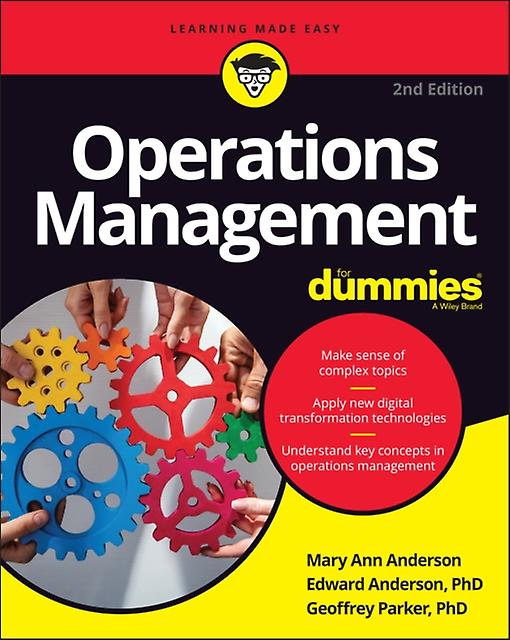 Operations Management For Dummies by Parker & Geoffrey Dartmouth College & Hanover & NH Paperback