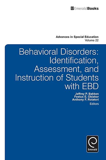 Behavioral Disorders Hardback Book