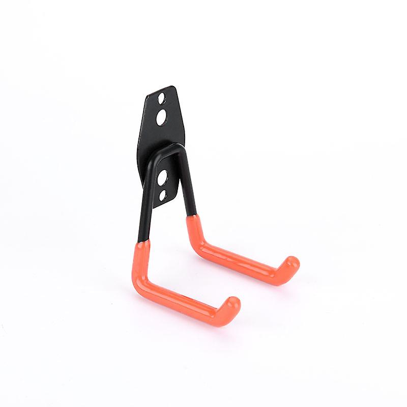 8PC Garage Wall Hook,StorageGarage,Ladder,Bikes,Pipes,Power Tools(Orange)