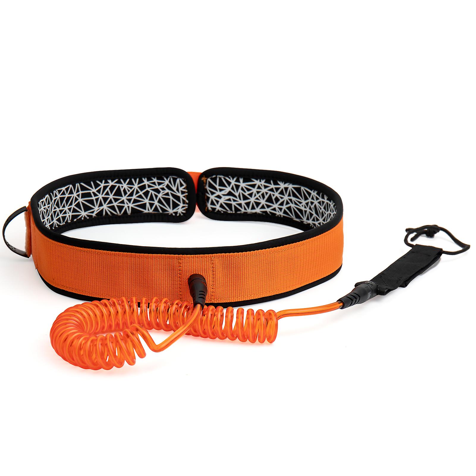 Surfboard Waist Leash 7mm Thick 10ft Coiled Surf Board Leas