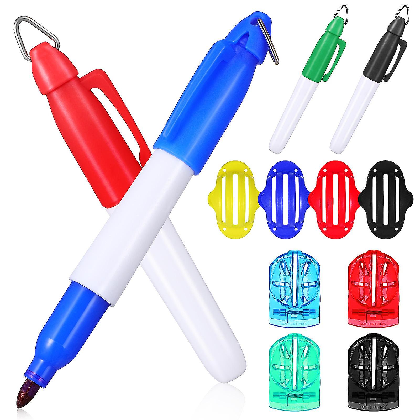 Tools Golfs Line Maker Drawer Double Sided Supplies Balls Liner Plastic Marker Alignment