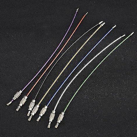 Key Ring - Mixed Color 15 Cm - 10 Pieces