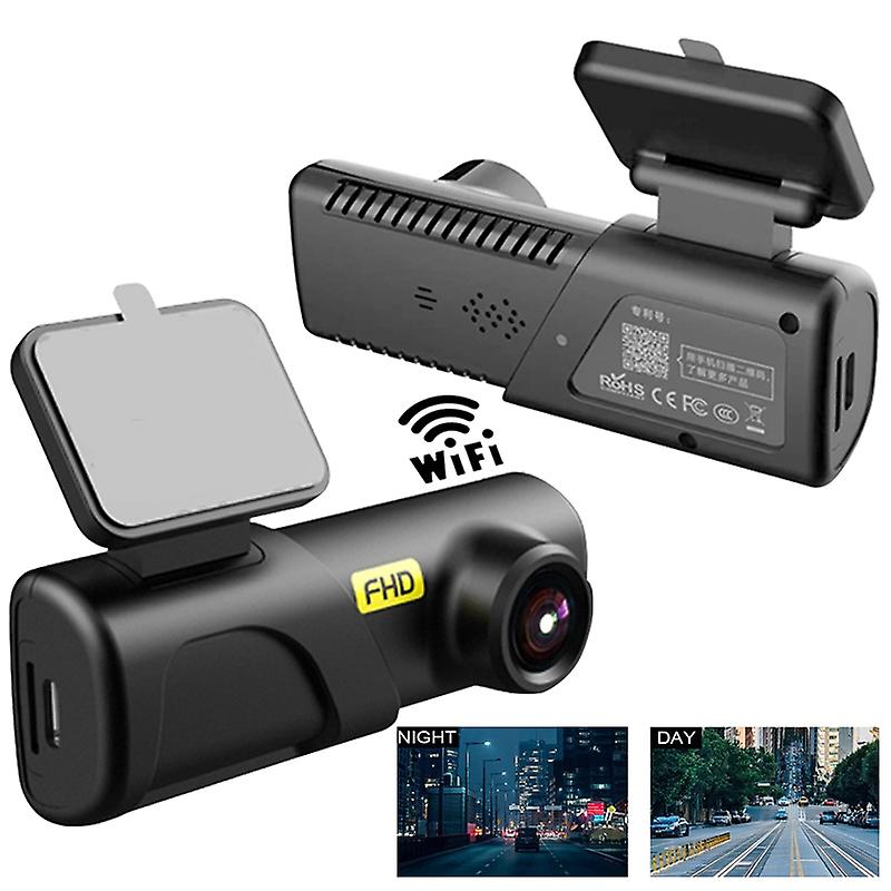 Car DVR APP 1080P HD Night Vision Dash Camera Recorder WiFi Dash Cam 24 hours monitoring
