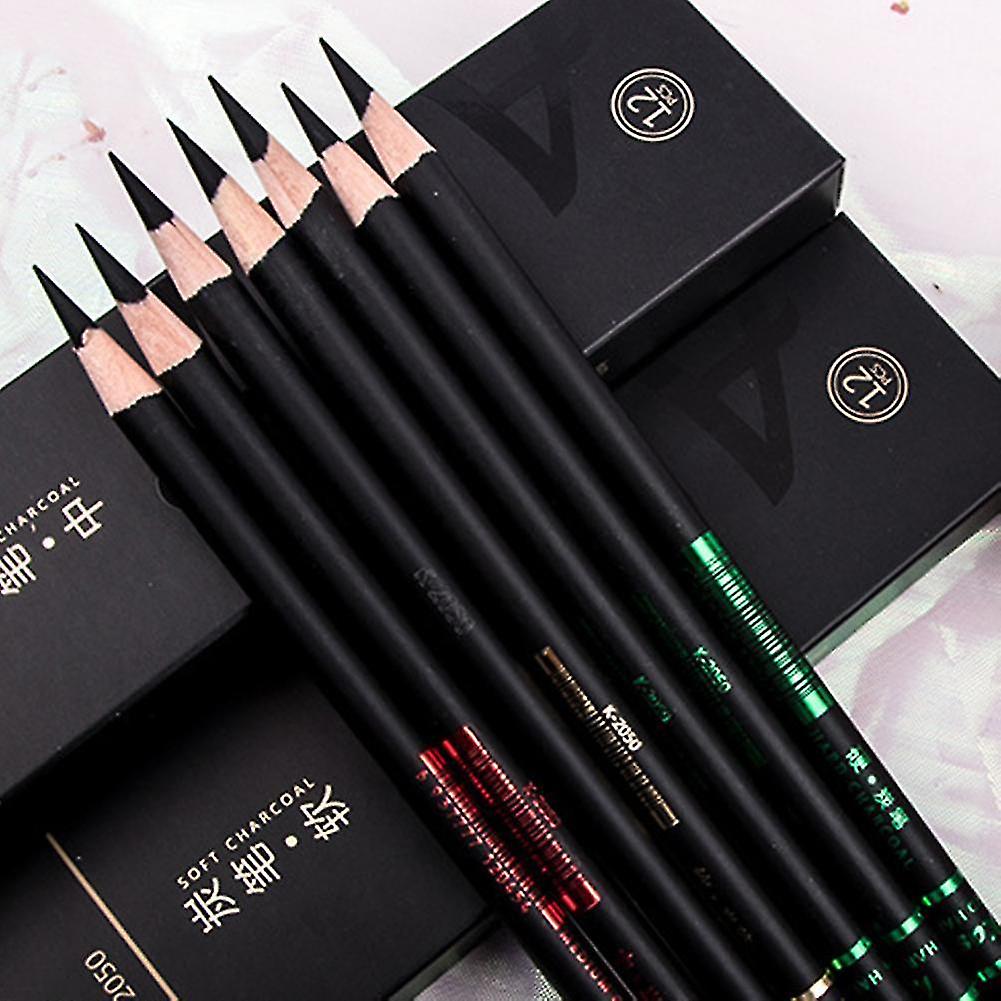 Art Pencils High Quality Environmental Set Sketch Pro Drawing Pencils Range Charcoal