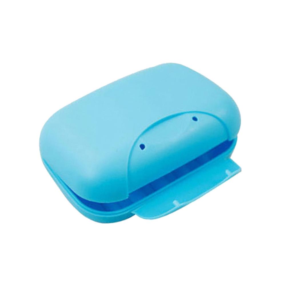 Portable Soap Dish Holder Storage Box Bathroom Travel Camping Case Container