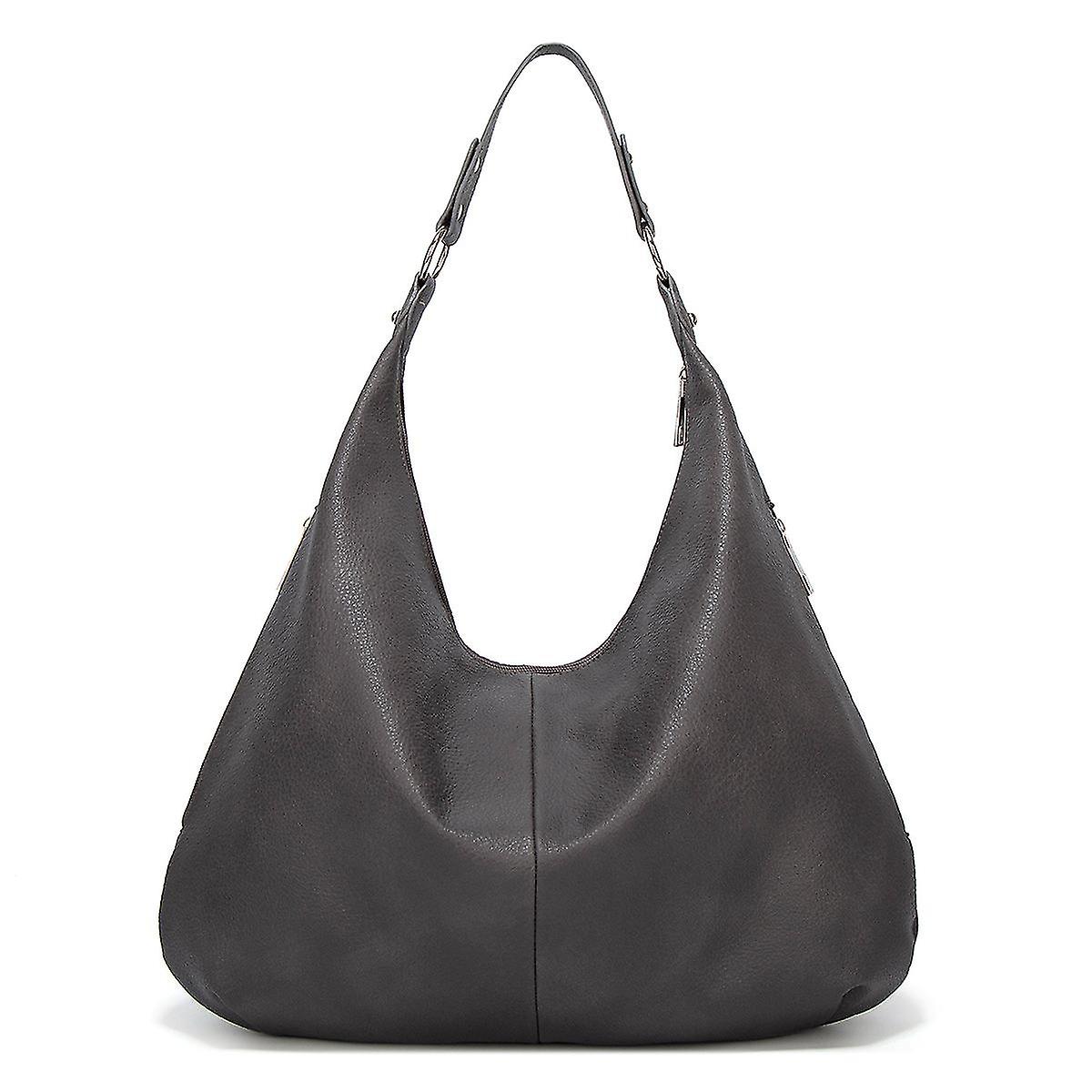 Simple Big Soft Leather Large Shoulder Portable Women's Tote Bags