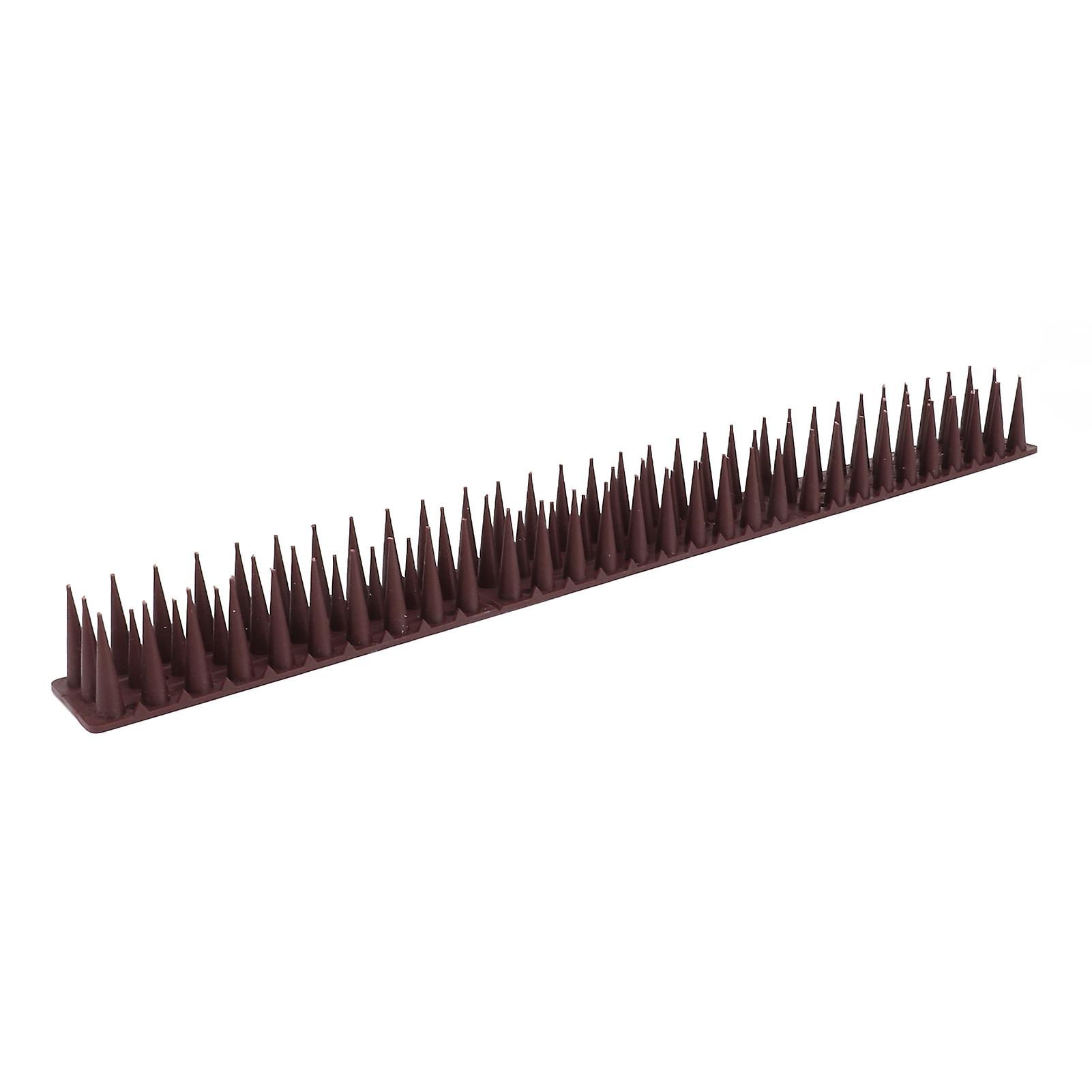 43cm Plastic Bird Spikes Bird Deterrent Spikes Anti Theft Climb Bird Defender Spikes Strips for Keeping Pigeon Squirrel Off
