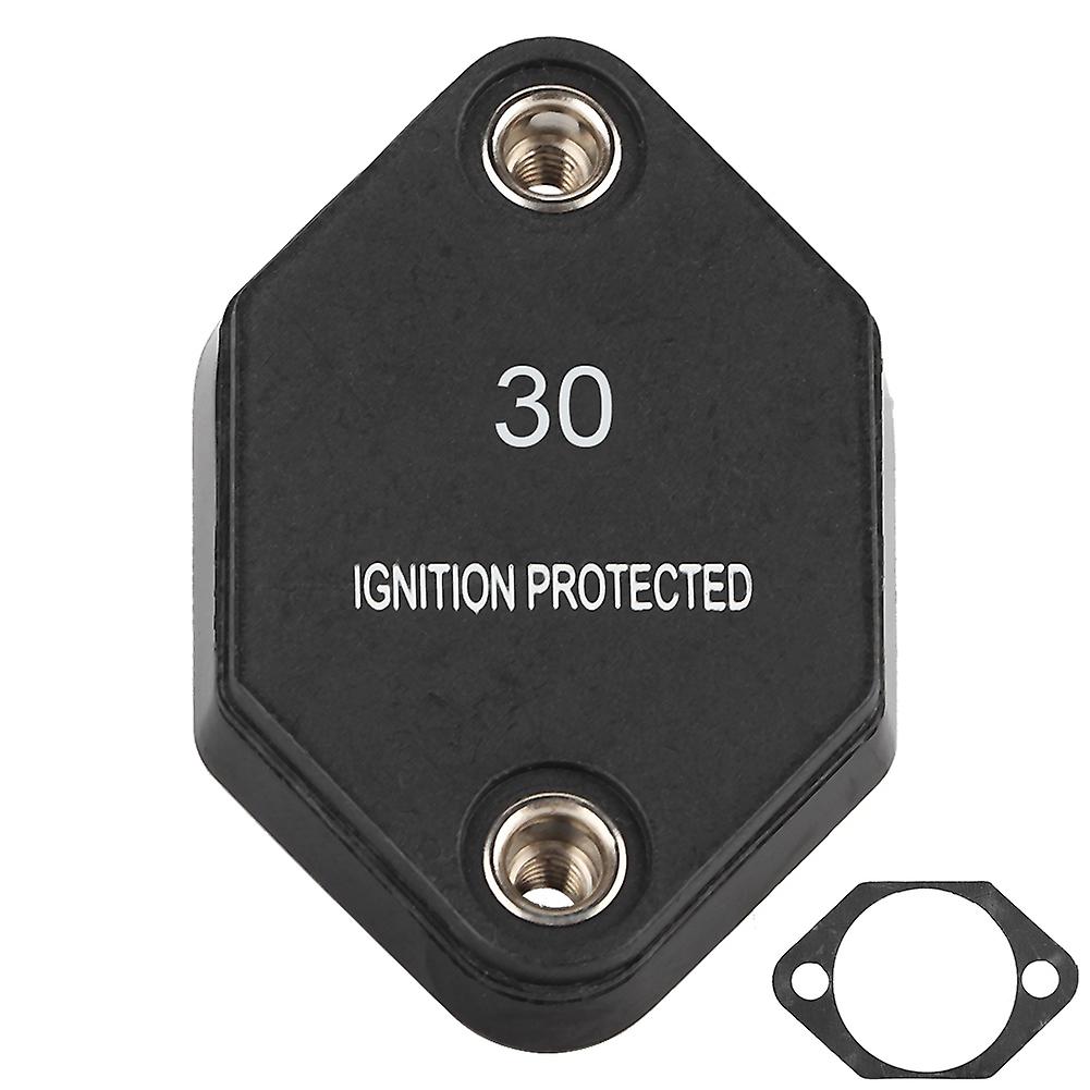 Automatic Reset Circuit Breaker,32V 30A Universal Automatic Circuit Breakerwith Cover Breaker High-Precision Functionality