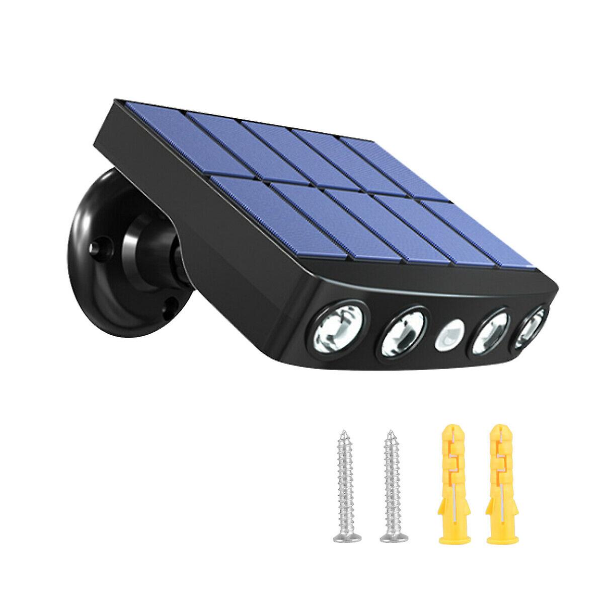 방수 LED 태양 벽 가로등 옥외 PIR 운동 측정기 정원 램프