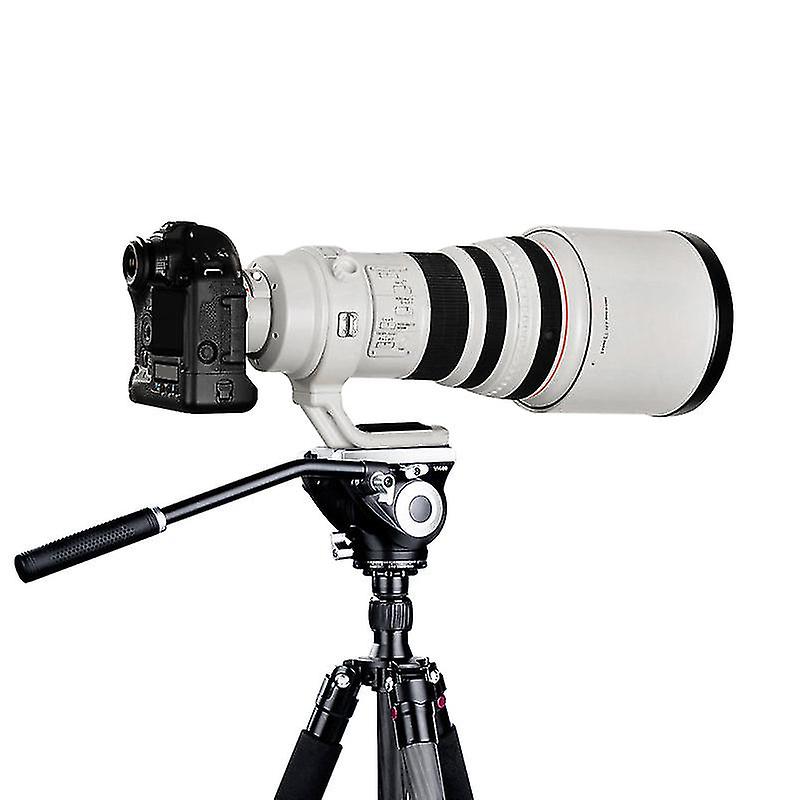 Manbily Vh-90 Hydraulic Damping Panning Tilt System Fluid Video Head Tripod Monopod Mount Photo Dslr Camcorder Camera Panoramic