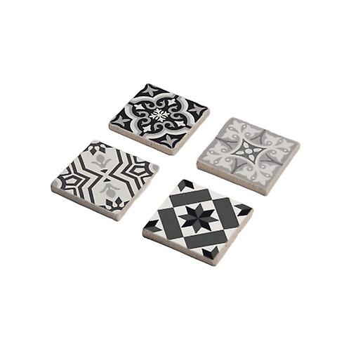 Set of 4 Mexican Talavera Tile Stone Coasters