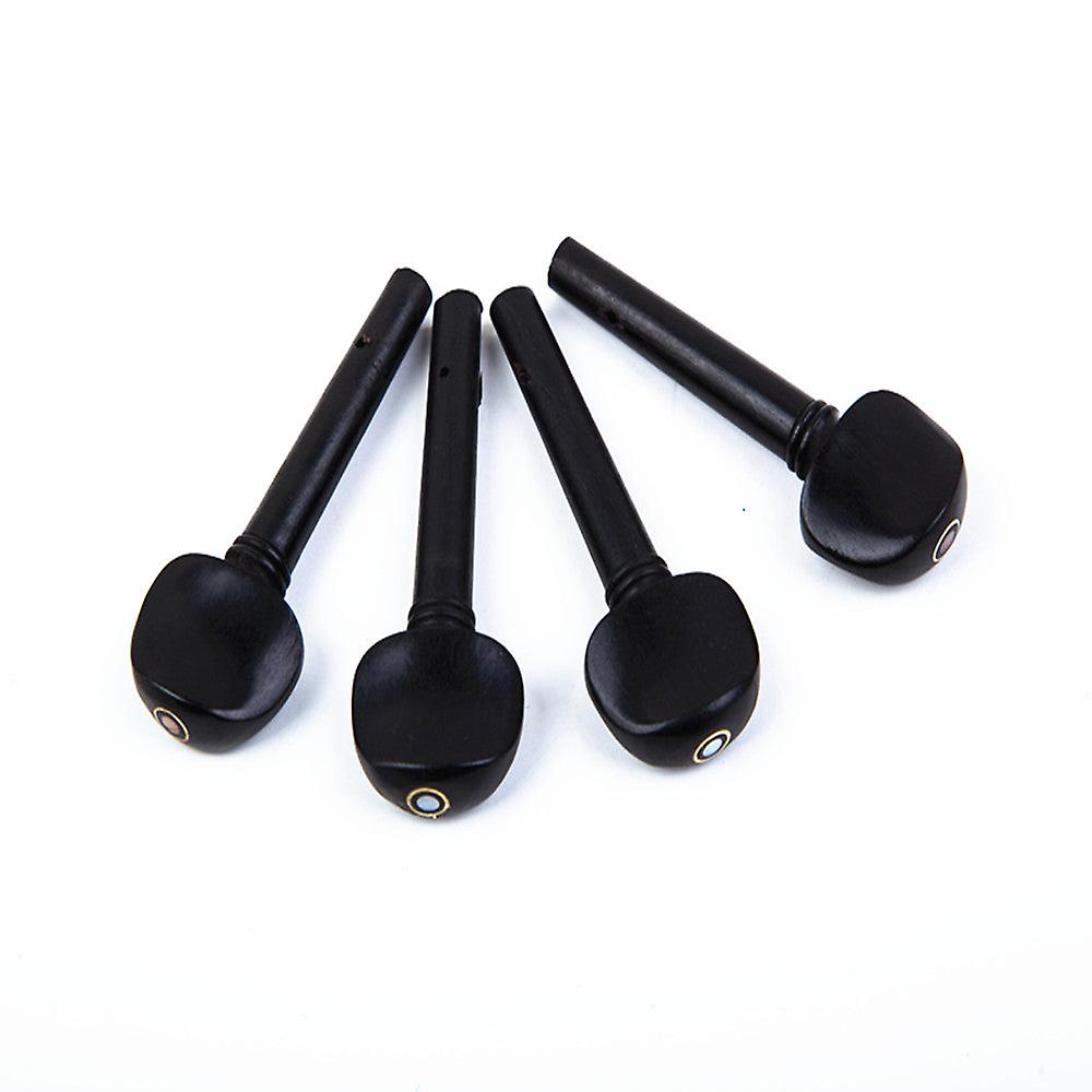 Ebony Violin Strings Axis With Fish Eye Musical Instrument Accessories
