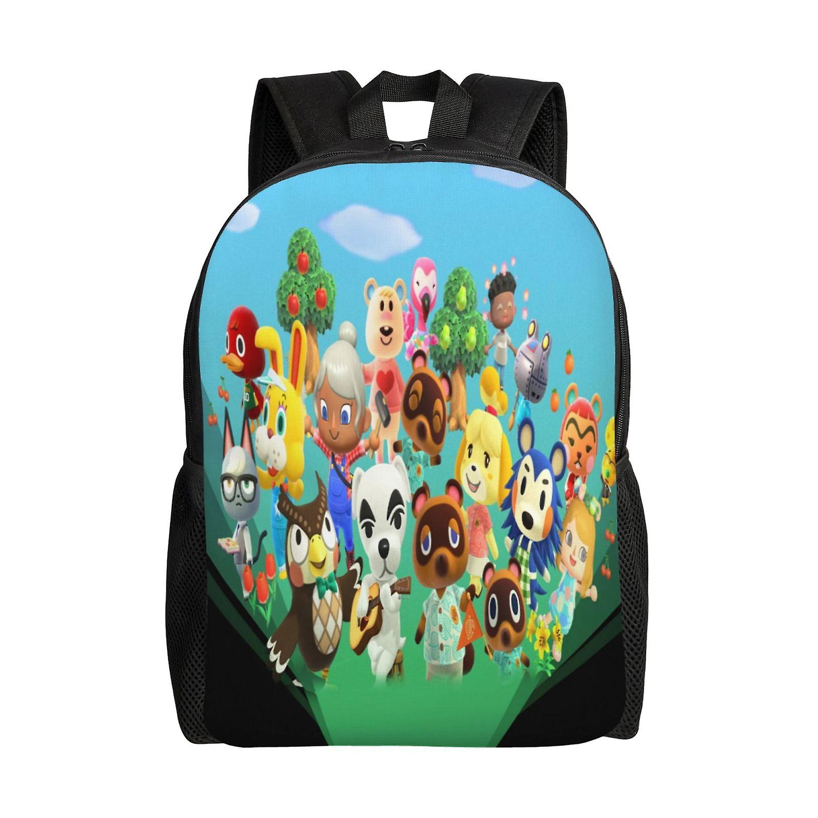 حقيبة ظهر مدرسة معبر حقيبة كتب للأطفال كبيرة لمكتب المدرسة خفيفة الوزن في الهواء الطلق حقيبة كتف السفر