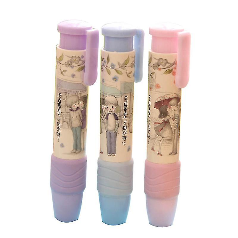 3pcs Hand Press Eraser