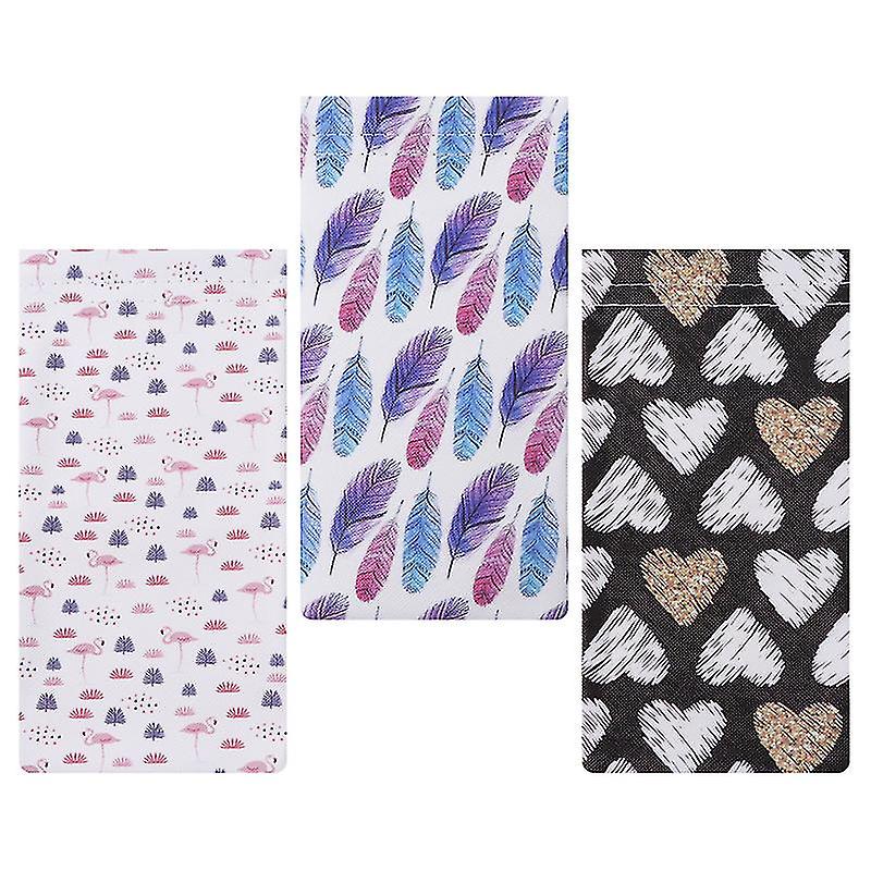 3pcs Sunglasses Storage Pouch