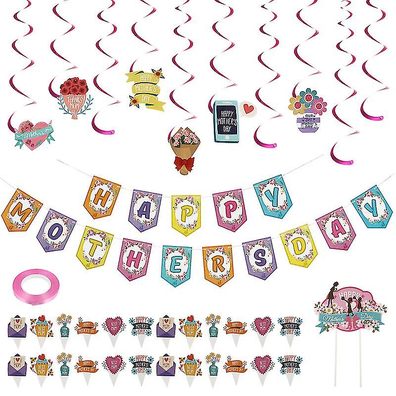 1set Mother's Day Hanging Decor
