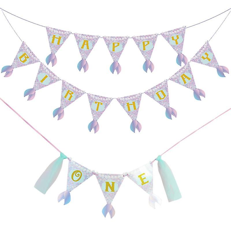 2pcs Baby Shower Banner